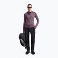 Dámska trekingová mikina Icebreaker Merino 200 Realfleece Descender Half Zip Hoodie grey plum 2