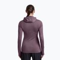 Dámska trekingová mikina Icebreaker Merino 200 Realfleece Descender Half Zip Hoodie grey plum 3