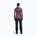 Dámska trekingová mikina Icebreaker Merino 200 Realfleece Descender Half Zip Hoodie grey plum 5