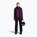 Dámska trekingová mikina Icebreaker Merino 300 Realfleece Descender Zip Hoodie dark berry 6