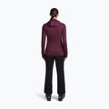 Dámska trekingová mikina Icebreaker Merino 300 Realfleece Descender Zip Hoodie dark berry 8
