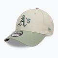 Šiltovka New Era WS Patch 9Forty Oakland Athletics light beige 3