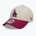 Šiltovka New Era WS Patch 9Forty Los Angeles Dodgers light beige 3