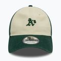 Šiltovka New Era 9Twenty Trucker Oakland Athletics light beige 3