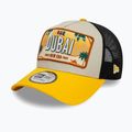 Šiltovka New Era Licencia Plate Los Angeles Trucker light beige 2