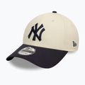 Šiltovka New Era Colourblock 9Forty New York Yankees light beige 2