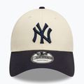 Šiltovka New Era Colourblock 9Forty New York Yankees light beige 3