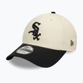 Šiltovka New Era Colourblock 9Forty Chicago White Sox light beige 3