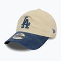 Šiltovka New Era Block Cord 9Twenty Los Angeles Dodgers light beige 2