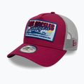Šiltovka New Era MLB Patch Trucker Los Angeles Dodgers dark red 3