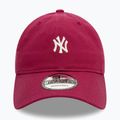 Šiltovka New Era Mini Washed 9Twenty New York Yankees dark red 3