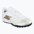 Detské kopačky SKECHERS Skx_1.5 Youth Jr. TF white/gold 8