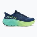 Dámske bežecké topánky SKECHERS Max Cushioning Endeavour Hallandale navy/lime 2