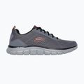 Pánske topánky Skechers Track Leshur charcoal/orange 2