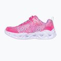Detské topánky SKECHERS Heart Lights Boogie Love hot pink/multi 4