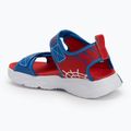 Detské sandále SKECHERS Creature Splash modré/červené 3
