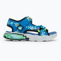 Detské sandále SKECHERS Mega Splash black/blue/lime 2