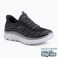 Dámske topánky SKECHERS Summits Plus Soft Luster charcoal/silver