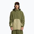 Pánska snowboardová bunda Volcom Longo GTX dark olive