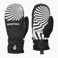 Pánske snowboardové rukavice Volcom V.CO Nyle Mitt black print