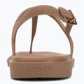 Dámske sandále  Crocs Miami Thong Flip milk chocolate 6
