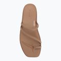 Dámske šľapky Crocs Miami Toe Loop Sandal milk chocolate 5
