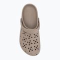 Crocs Classic Floral Cutout Clog žabky taupe 6