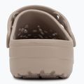 Crocs Classic Floral Cutout Clog žabky taupe 7