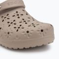Crocs Classic Floral Cutout Clog žabky taupe 8