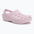 Crocs Classic Floral Cutout Clog pink milk 2