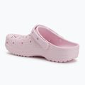 Crocs Classic Floral Cutout Clog pink milk 4