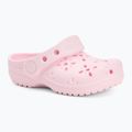 Detské nazúvaky Crocs Classic Floral Cutout Clog Kids Toddler pink milk