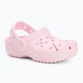 Detské nazúvaky Crocs Classic Floral Cutout Clog Kids Toddler pink milk 2