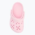 Detské nazúvaky Crocs Classic Floral Cutout Clog Kids Toddler pink milk 6