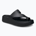 Dámske žabky Crocs Getaway Platform Toe Loop black