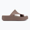 Dámske žabky Crocs Getaway Platform Toe Loop truffle 2