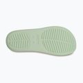 Dámske žabky Crocs Getaway Platform Toe Loop jade tint 5