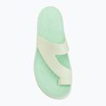 Dámske žabky Crocs Getaway Platform Toe Loop jade tint 5