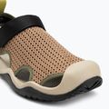 Pánske sandále Crocs Swiftwater Mesh Deck sepia 7