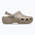 Dámske šľapky Crocs Classic Platform Clog taupe 2
