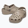 Dámske šľapky Crocs Classic Platform Clog taupe 3