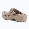 Dámske šľapky Crocs Classic Platform Clog taupe 4
