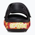 Detské sandále Crocs Crocband Cruiser Flames black 3