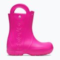 Detské gumáky Crocs Handle It Rain Boot Kids Toddler pink crush 9