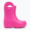 Detské gumáky Crocs Handle It Rain Boot Kids Toddler pink crush 2