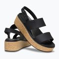 Dámske sandále Crocs Brooklyn Cork Low Wedge black/black 6