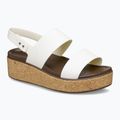 Dámske sandále Crocs Brooklyn Cork Low Wedge chalk