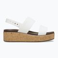 Dámske sandále Crocs Brooklyn Cork Low Wedge chalk 2