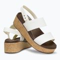 Dámske sandále Crocs Brooklyn Cork Low Wedge chalk 6