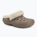 Šľapky Crocs Classic Fleece Lined mushroom
